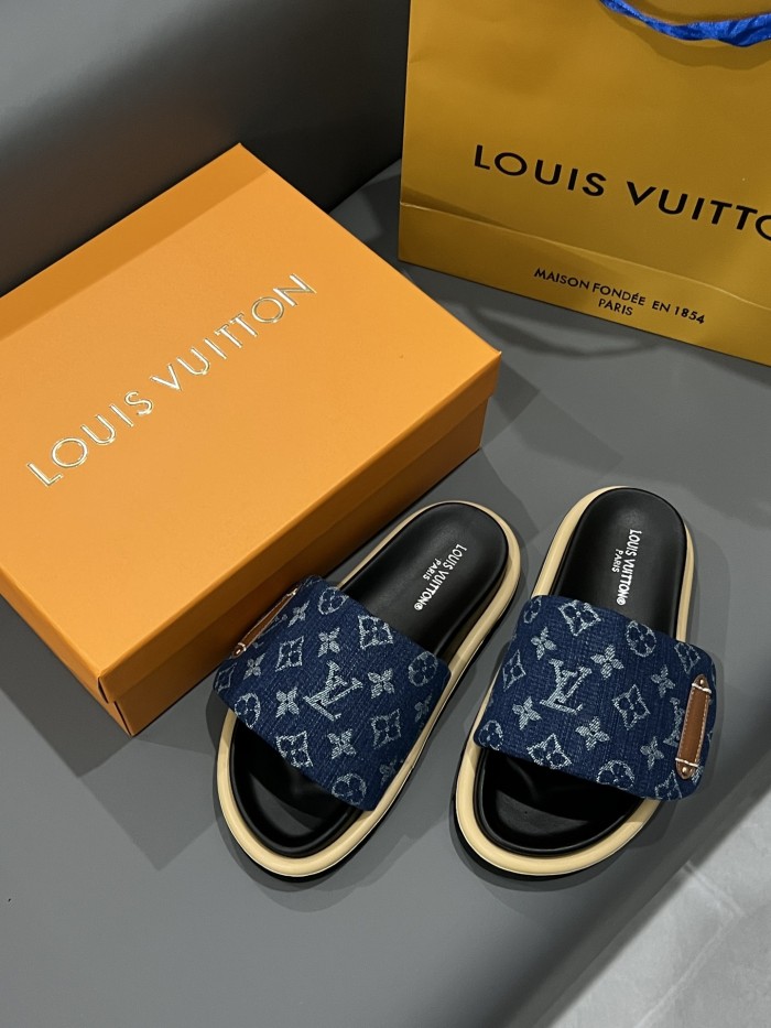 Women men flat slipper shoes,  size 35-45, SS60-2374
