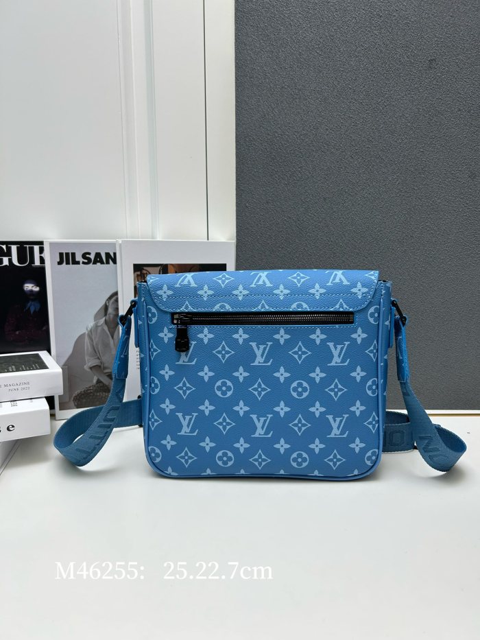 Canvas leather  bag ,5A,size 25X22X7cm, no box, B110-236-237