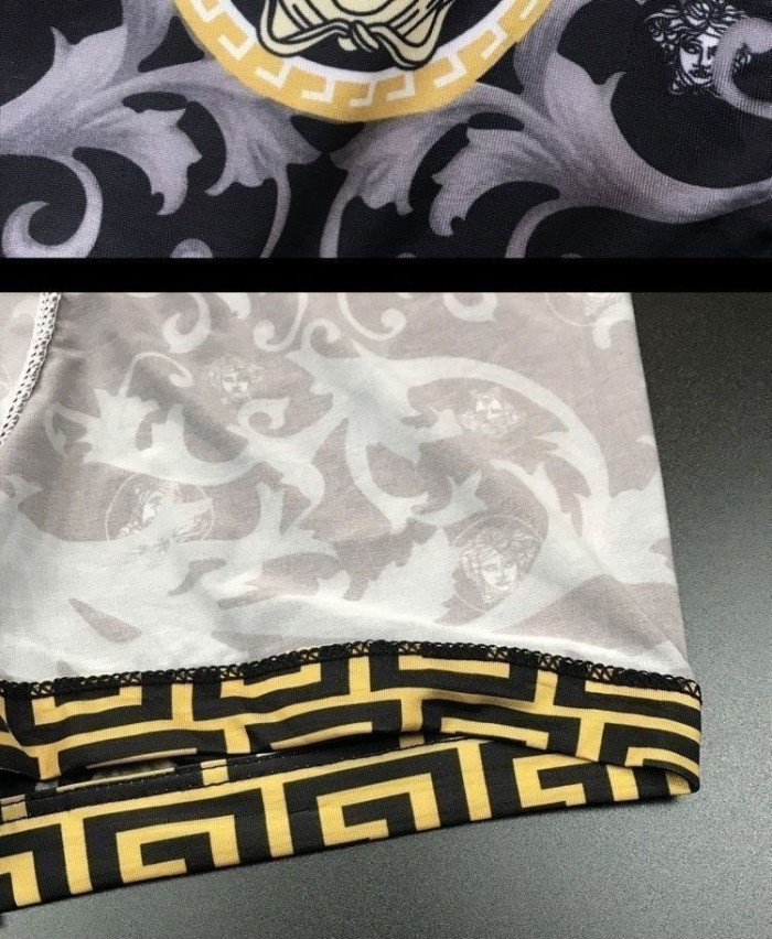 3 pairs of underwear for 1 box  ,Ice silk underwear for men comfortable and breathable, CL10-6