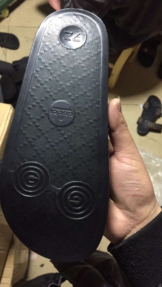 Leather flat slipper shoes, with box, size 35-46, SS29.9-13