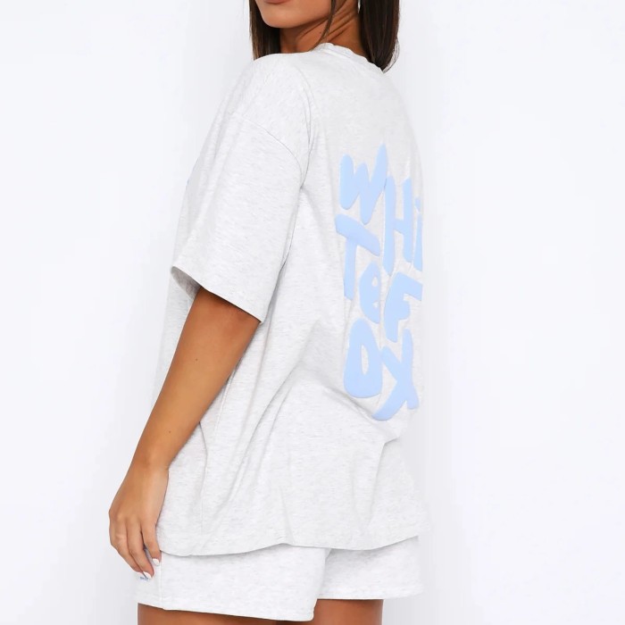 Fashion women T-shirt + shorts , size S-2XL, CL20-444-447