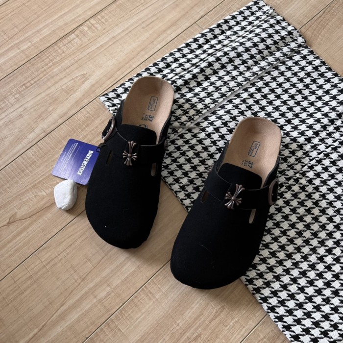 Men women cork vintage beach slippers casual shoes ,with box,size 35-45, SS60-2402-2406