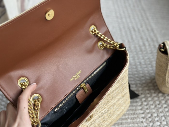 Straw raffia leather bag ,4A , size 26x18cm or 21x14cm ,no box,  B75-2980-2982