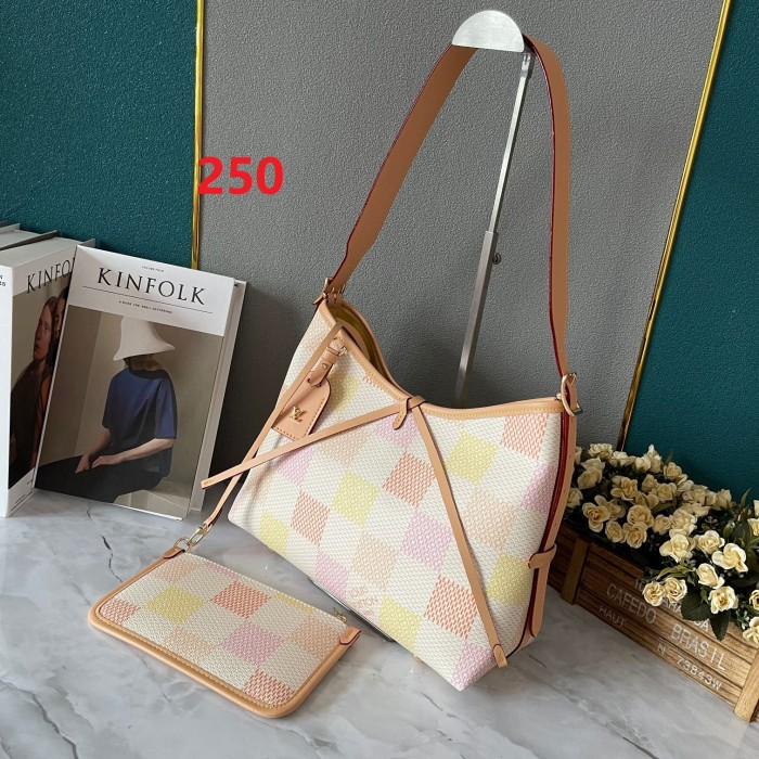 M46203  CarryAll  Canvas leather  bag ,5A,size 29x24x12cm, no box, B110-250