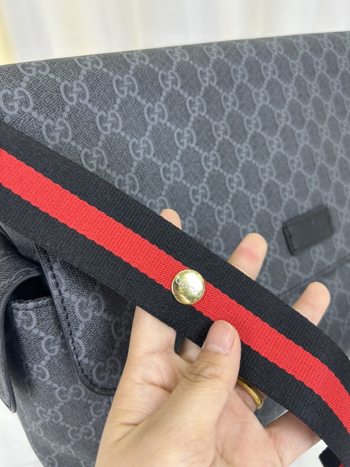 Canvas and split leather baby diaper bag + nursing bottle bag+ cushion, AAA, no box,diaper bag size  40x29x16cm,B98-59