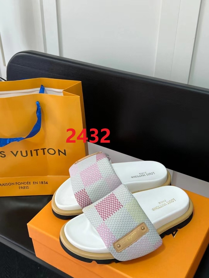 Women men flat slipper shoes,  size 35-45, SS60-2432