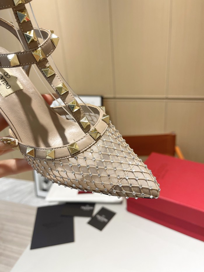 Women leather heel sandal shoes, size 34-42, SS88-693-694