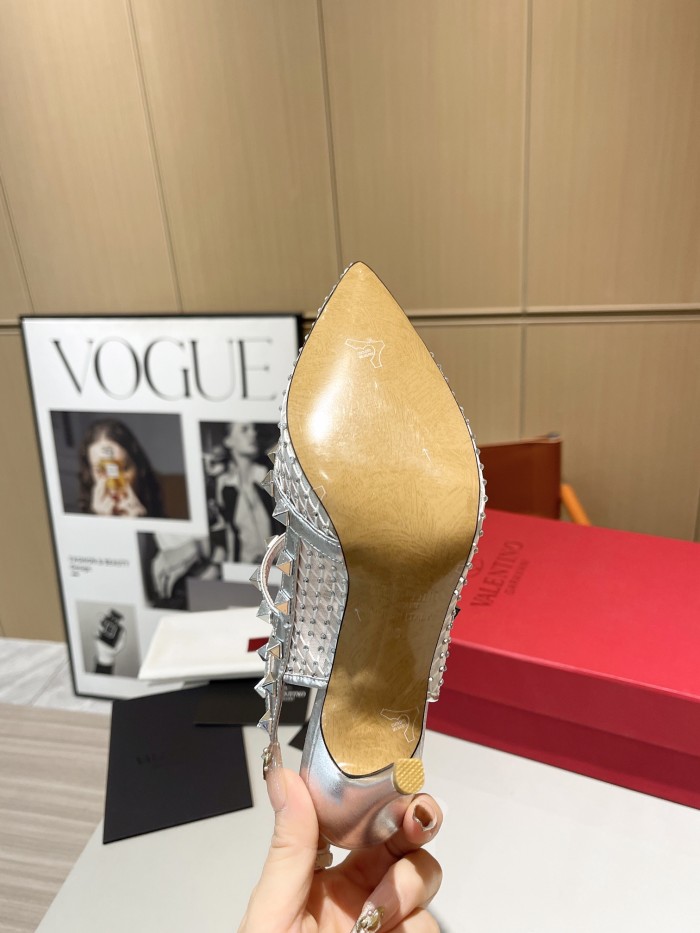 Women leather heel sandal shoes, size 34-42, SS88-699-700