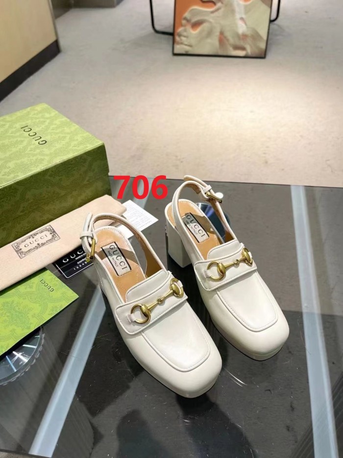 Women leather heel sandal shoes, heel 8.5cm,size 35-42, SS88-706