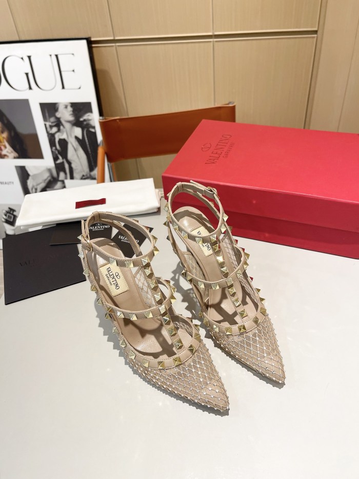 Women leather heel sandal shoes, size 34-42, SS88-693-694