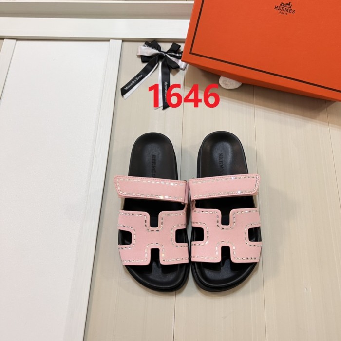 Women men flat slipper shoes,  size 35-44, SS50-1646