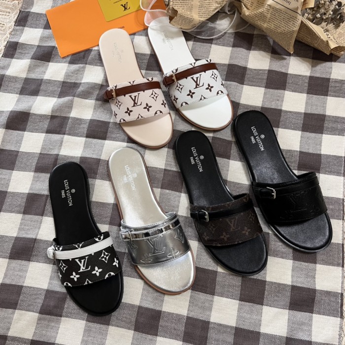 Women flat slipper shoes,  size 36-42, SS50-1713-1718