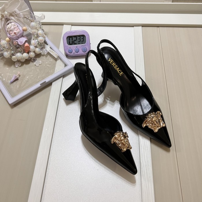 Women heel shoes, heel 7cm,size 34-42, SS60-2452-2455