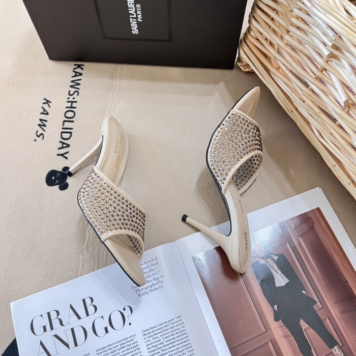 Women heel shoes, heel 7cm,size 34-40, SS60-2444-2445