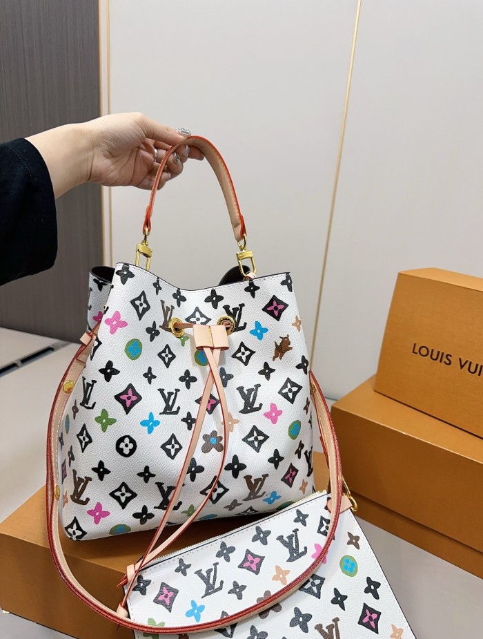 Split leather bag ,3A , size 26x26cm,no box,  B75-3004