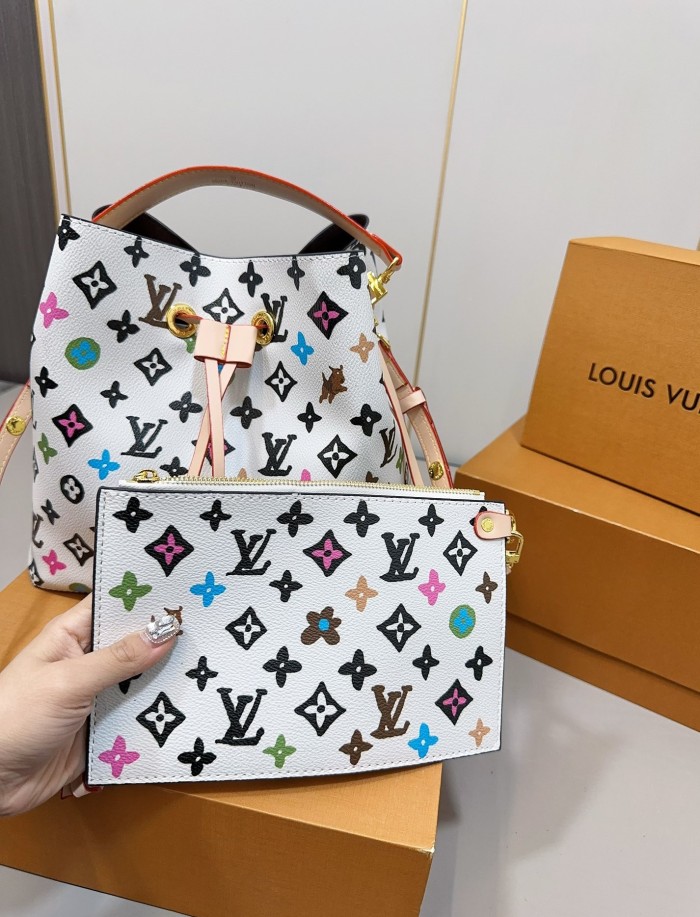 Split leather bag ,3A , size 26x26cm,no box,  B75-3004
