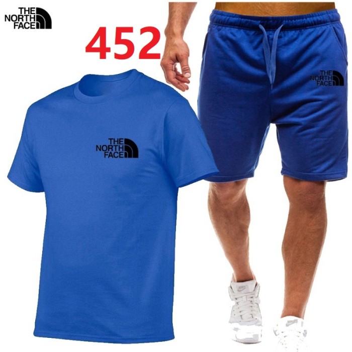 Sports and leisure Short-sleeved T-shirt and shorts set for men , S-3XL, CL20-448-457