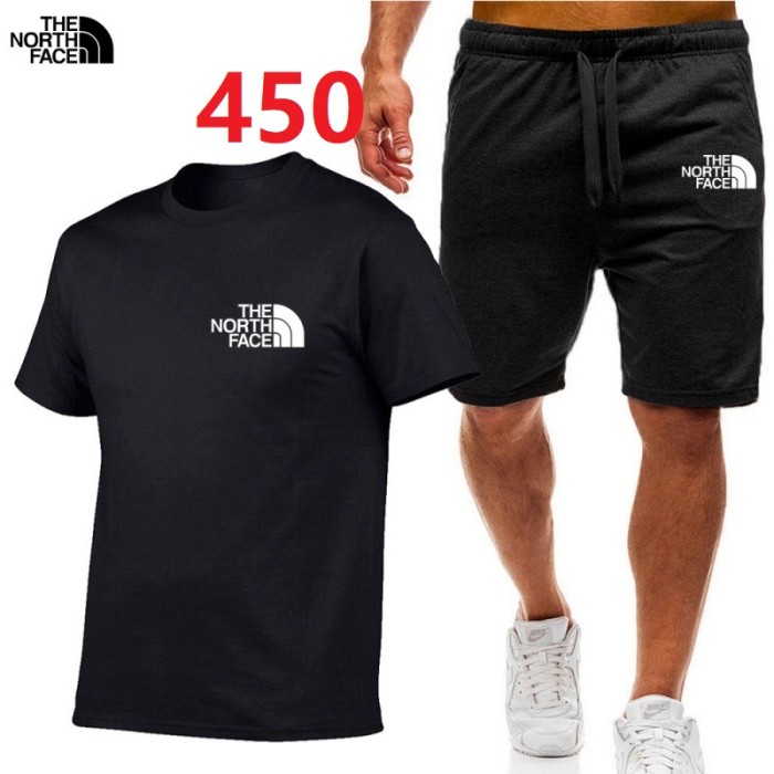 Sports and leisure Short-sleeved T-shirt and shorts set for men , S-3XL, CL20-448-457