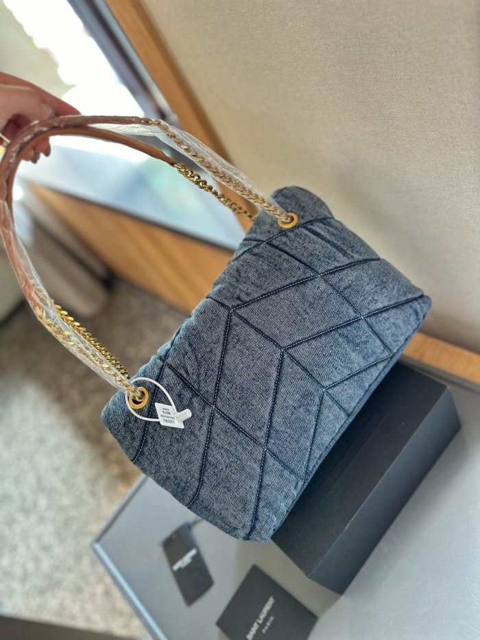 Denim bag ,3A ,size 30x19cm,no box,  B75-3026-3028