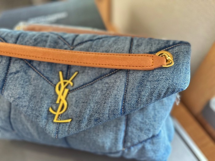 Denim bag ,3A ,size 30x19cm,no box,  B75-3026-3028