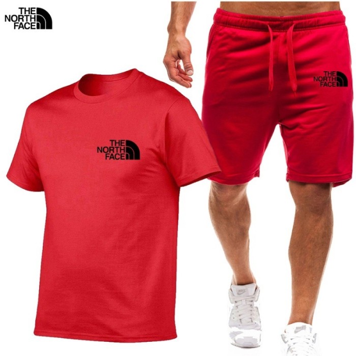 Sports and leisure Short-sleeved T-shirt and shorts set for men , S-3XL, CL20-448-457