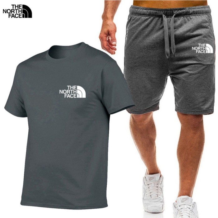 Sports and leisure Short-sleeved T-shirt and shorts set for men , S-3XL, CL20-448-457