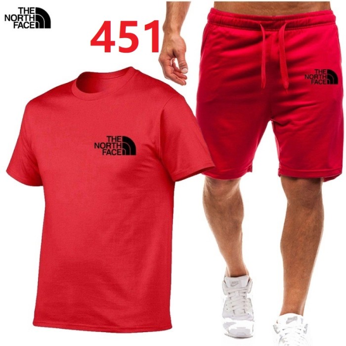 Sports and leisure Short-sleeved T-shirt and shorts set for men , S-3XL, CL20-448-457