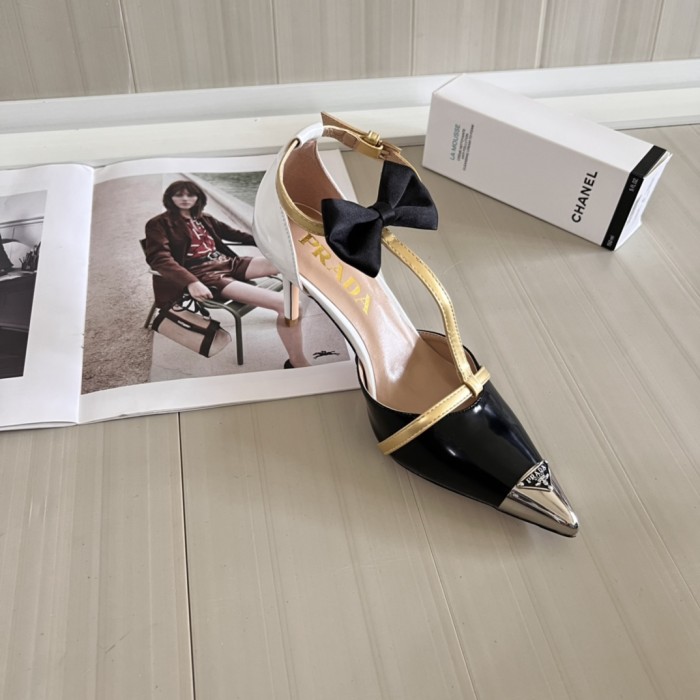 Women heel shoes, heel 8cm,size 34-41, SS60-2484-2485