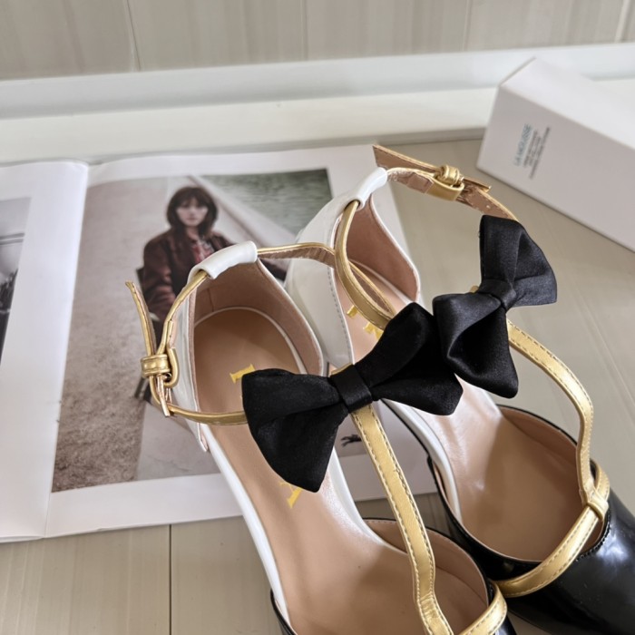 Women heel shoes, heel 8cm,size 34-41, SS60-2484-2485