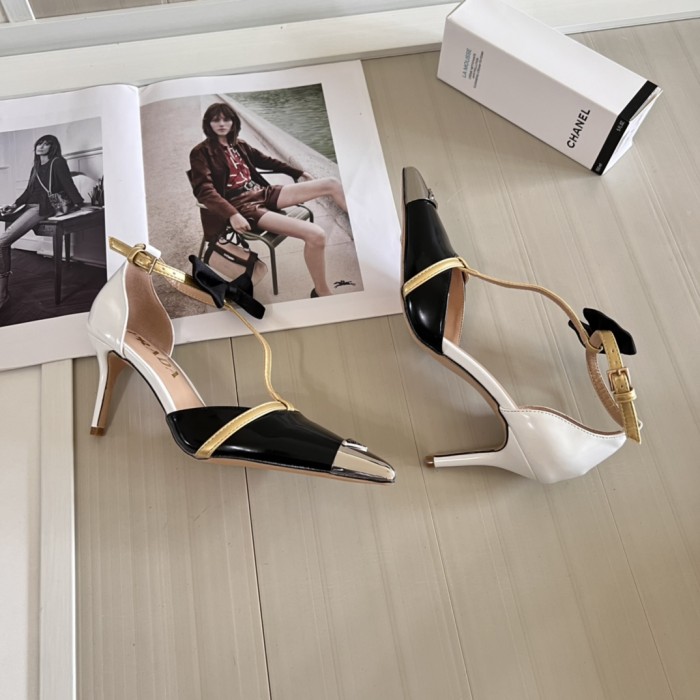 Women heel shoes, heel 8cm,size 34-41, SS60-2484-2485
