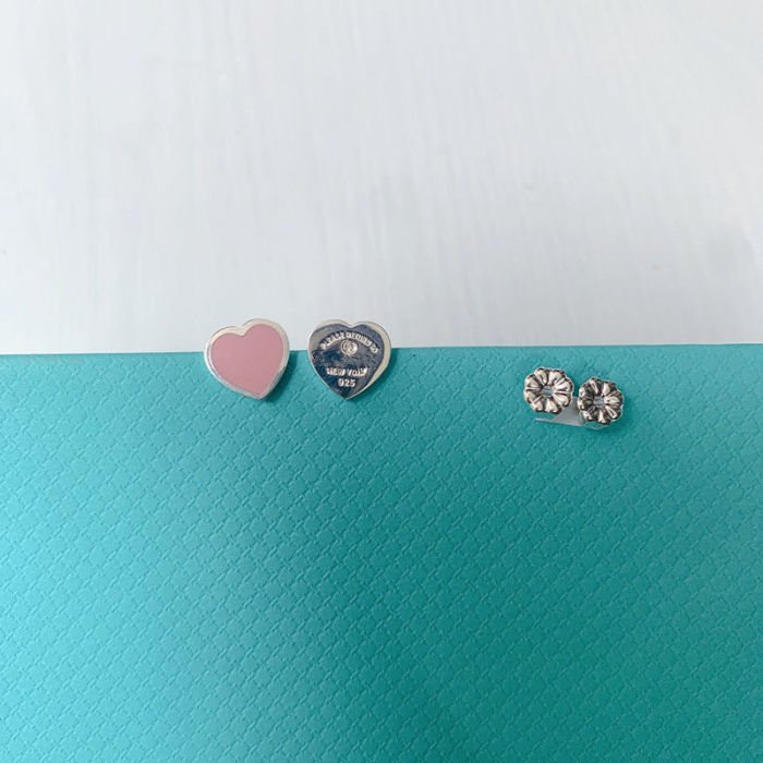 Heart-shaped Love earrings  jewelry ,with box,  J25-1725-1732