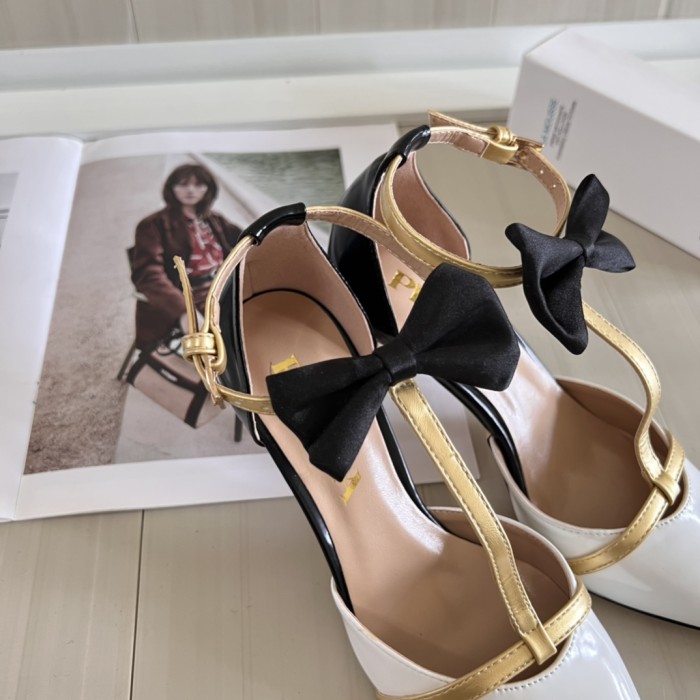 Women heel shoes, heel 8cm,size 34-41, SS60-2484-2485