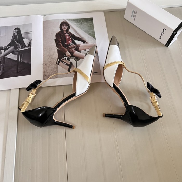 Women heel shoes, heel 8cm,size 34-41, SS60-2484-2485