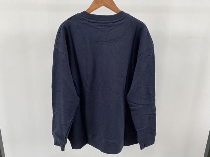 Women's men fashion embroidered crew neck loose hoodie clothes, XS-M-L,CL78-150