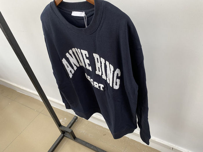 Women's men fashion embroidered crew neck loose hoodie clothes, XS-M-L,CL78-150