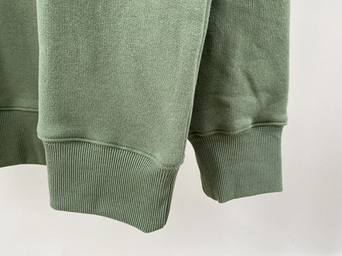 Women's men fashion embroidered crew neck loose hoodie clothes, S-M-L,CL78-148