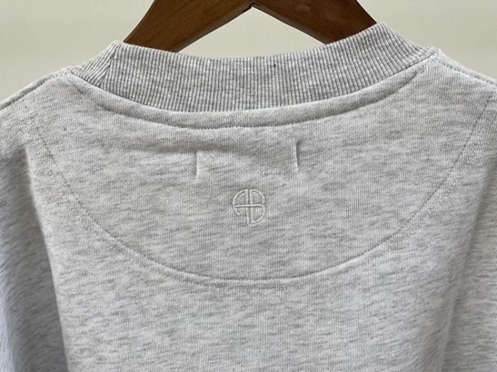 Women's men fashion embroidered crew neck loose hoodie clothes, XS-M-L,CL78-149