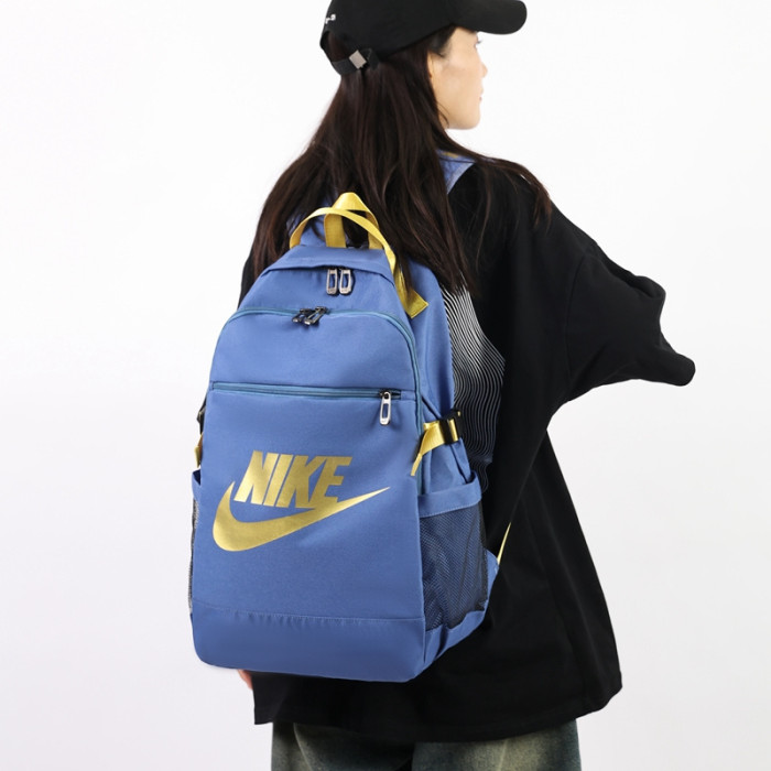 Nylon backpack school bag ,  no box, size 48x34x15cm , B20-274