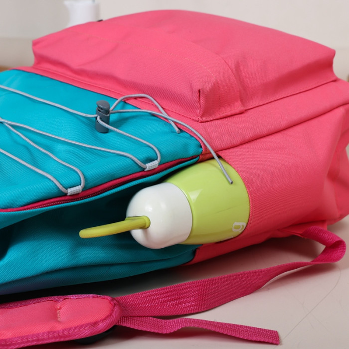 Nylon backpack school bag ,  no box, size 43x30x13cm , B20-262