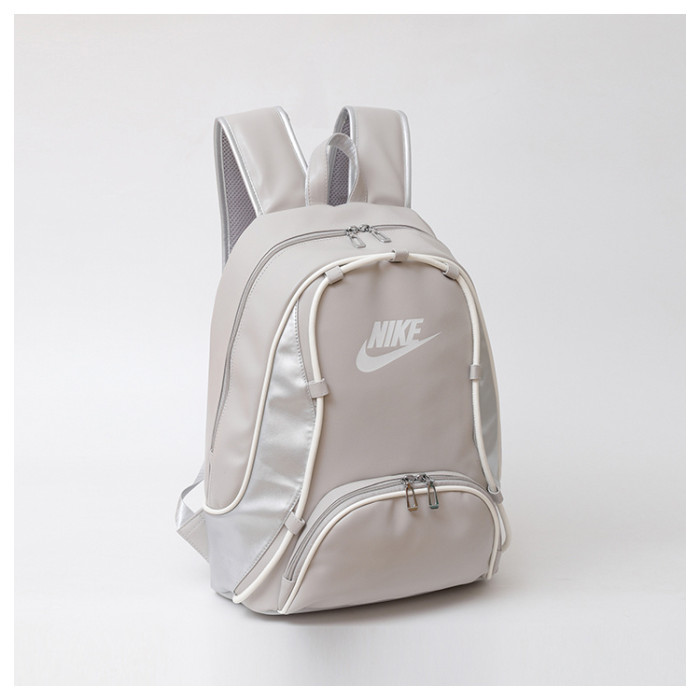 Canvas PU  backpack school bag ,  no box, size 42x30x14cm , B25-258-260