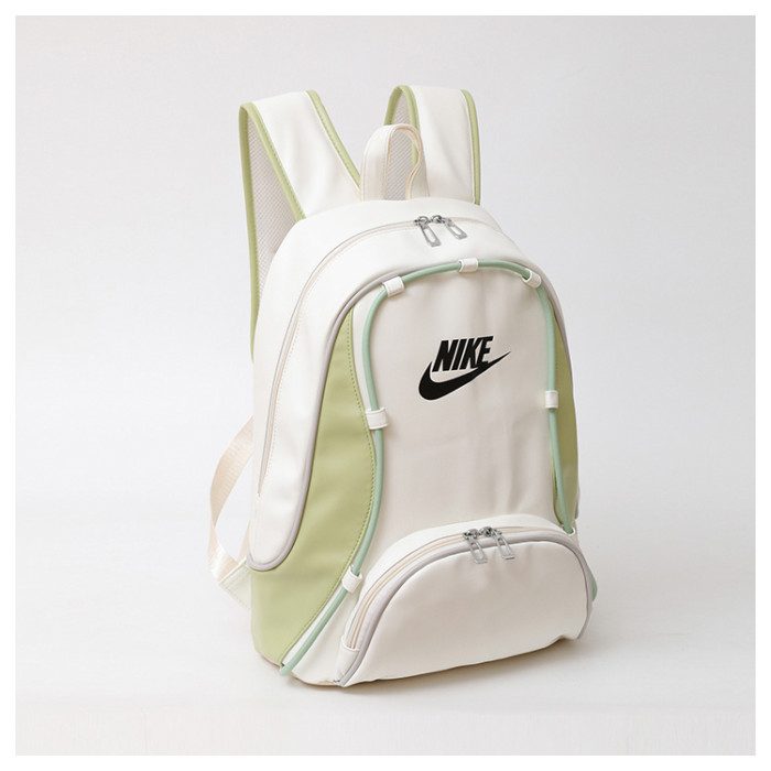 Canvas PU  backpack school bag ,  no box, size 42x30x14cm , B25-258-260