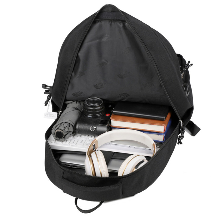 Oxford backpack school bag ,  no box, size 47x32x22cm , B40-432