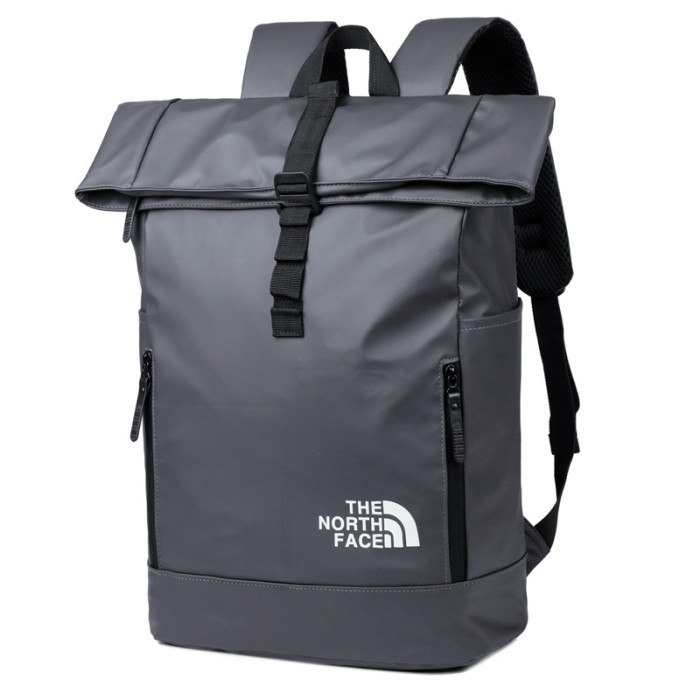 Waterproof canvas backpack school bag ,  no box, size 46x31x16cm , B20-257-258