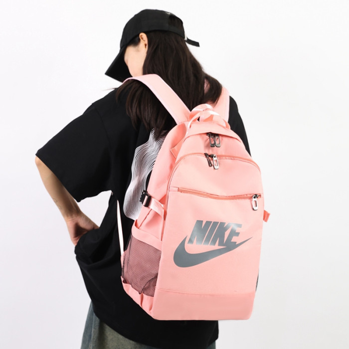 Nylon backpack school bag ,  no box, size 48x34x15cm , B20-274