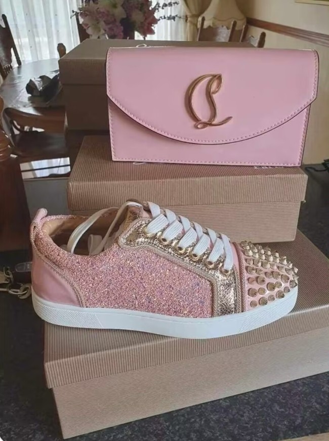 Good quality, lether, women men shoes + cross shoulder bag set, shoes size 35-47, bag size 22x12x5.5cm, with box, B300-13