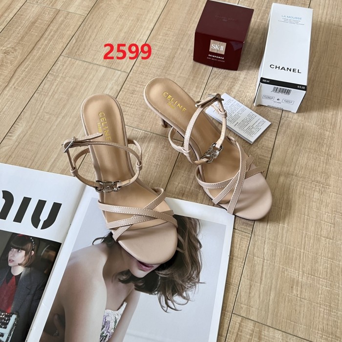 Women heel shoes,  size 34-41, SS60-2598-2600