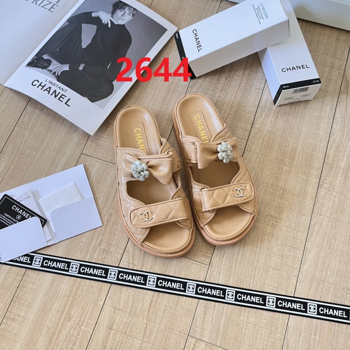 Women flat slipper shoes,  size 36-42, SS60-2640-2644