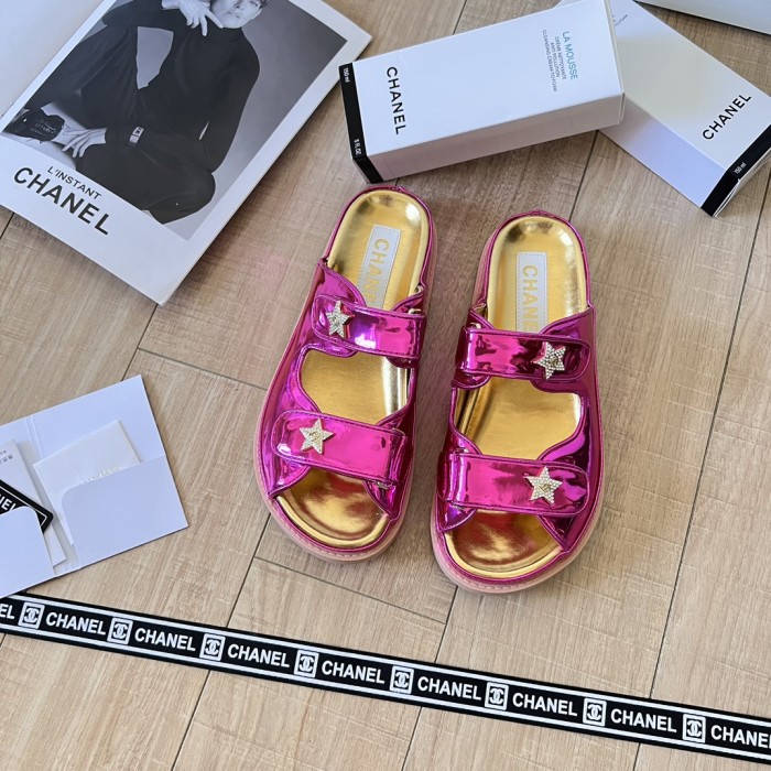 Women flat slipper shoes,  size 36-42, SS60-2640-2644