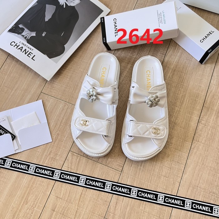 Women flat slipper shoes,  size 36-42, SS60-2640-2644