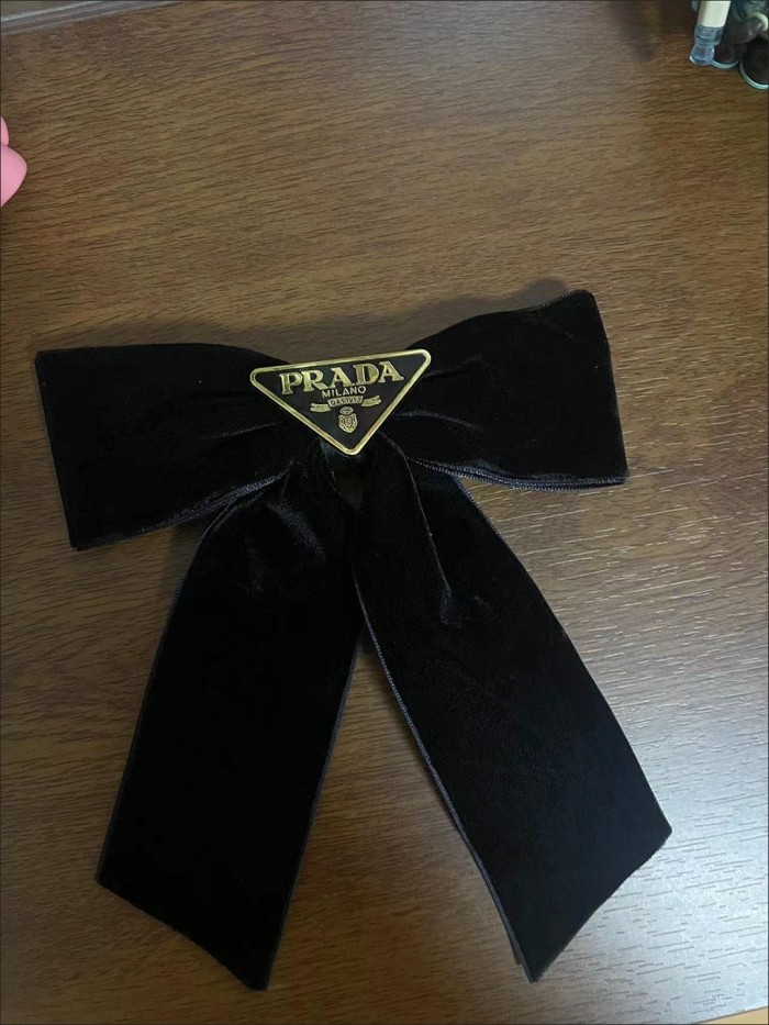 Double-sided velvet bow hair clip，J15-20